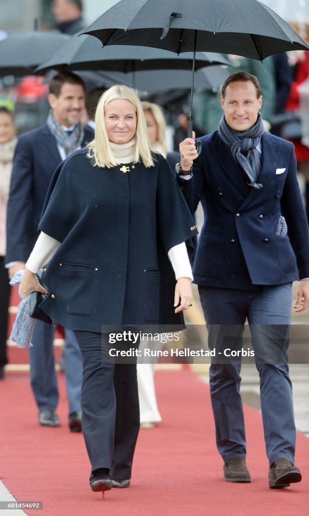 King and Queen Of Norway Celebrate Their 80th Birthdays - Luncheon on the Royal Yacht - Day 2