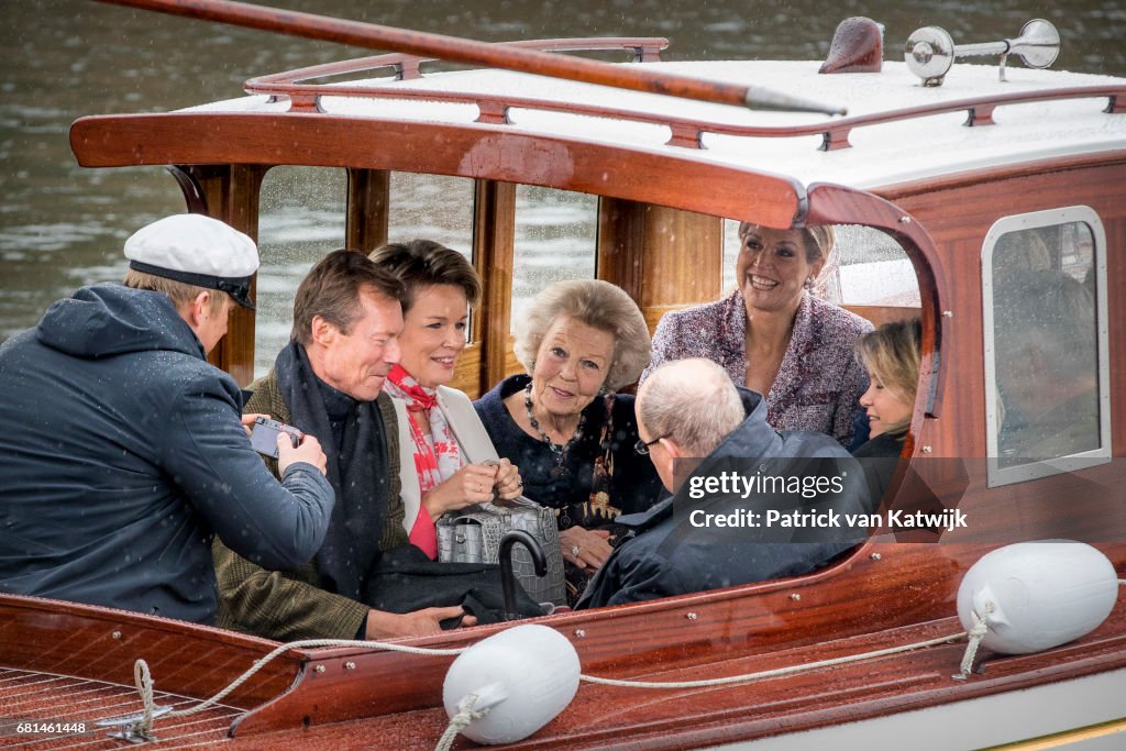 King and Queen Of Norway Celebrate Their 80th Birthdays - Lunch on the Royal Yacht - Day 2