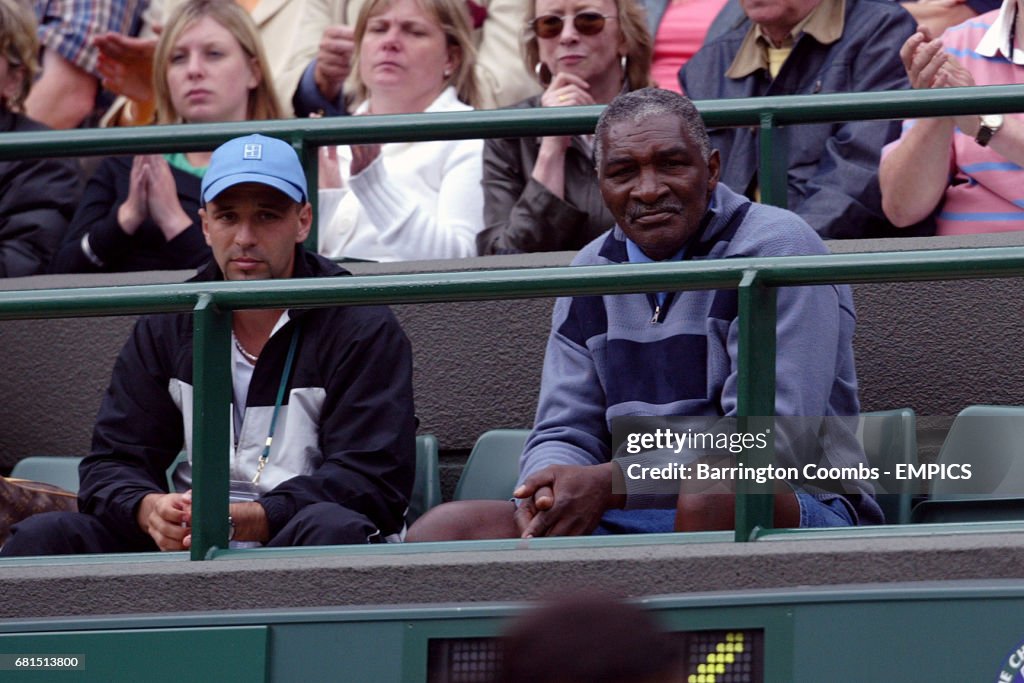 Tennis - Wimbledon 2004 - First Round - Venus Williams v Marie-Gayanay Mikaelian