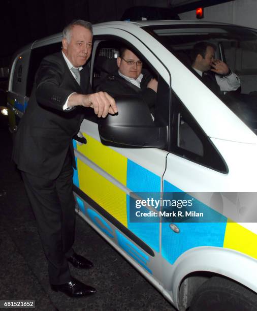 Michael Barrymore attends the Figures of Speech 2009 Dinner at the Brewery on Chiswell Street in London, England.