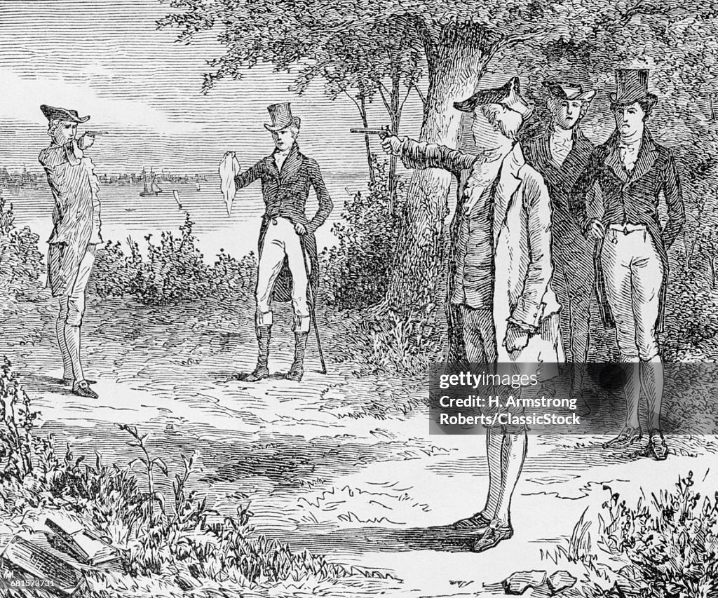 1800s DUEL BETWEEN...