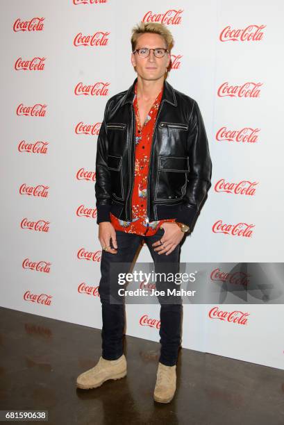 Ollie Proudlock attends the Coca-Cola Beach Club summer party at Kachette on May 10, 2017 in London, England.