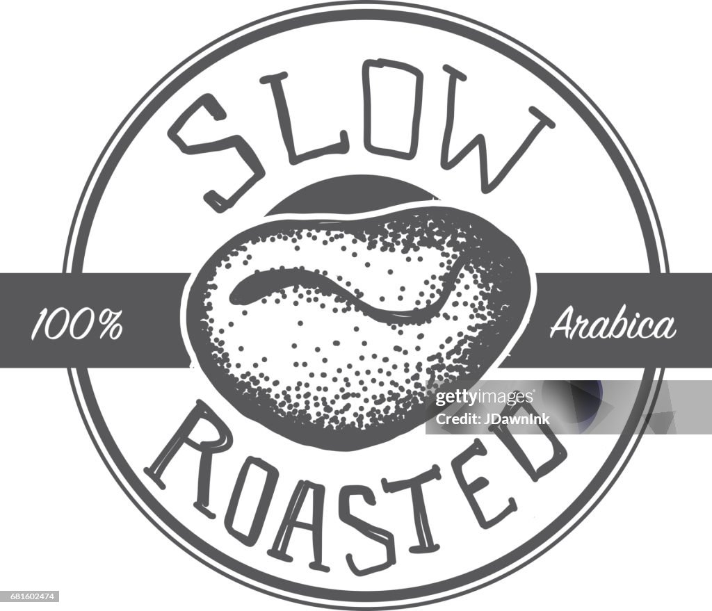 Coffee Bean Label Design High-Res Vector Graphic - Getty Images