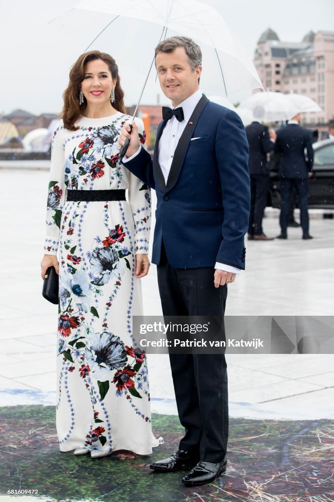 King and Queen Of Norway Celebrate Their 80th Birthdays - Banquet At The Opera House - Day 2