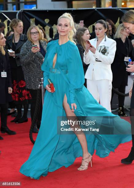 Poppy Delevingne attends the European premiere of "King Arthur: Legend of the Sword" at Cineworld Empire on May 10, 2017 in London, United Kingdom.