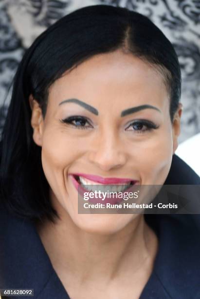 Cecilia Braekhus is seen arriving at the Opera House on the occasion of the celebration of King Harald and Queen Sonja of Norway 80th birthdays on...