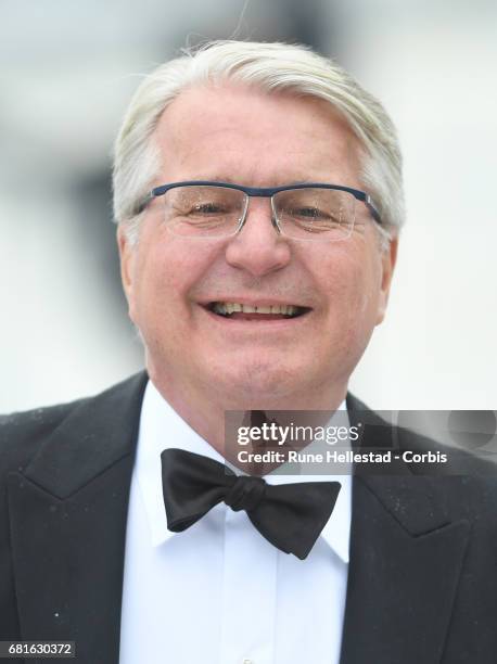 Fabian Stang is seen arriving at the Opera House on the occasion of the celebration of King Harald and Queen Sonja of Norway 80th birthdays on May...