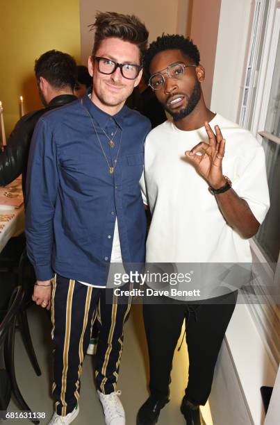 Henry Holland and Tinie Tempah attend the Clos19 launch dinner on May 10, 2017 in London, England.