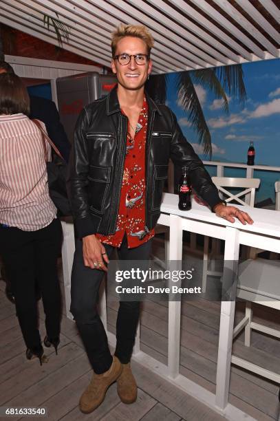 Oliver Proudlock attends The Coca-Cola Beach Club Summer Party at Kachette on May 10, 2017 in London, England.