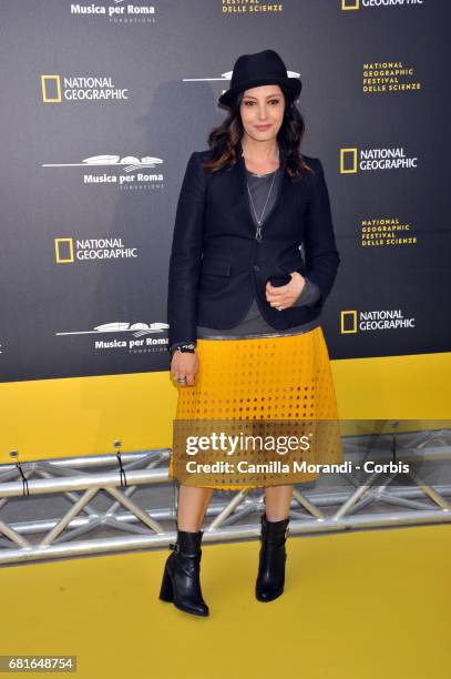 Alessia Barela attends National Geographic's 'Genius: Einstein' photocall on May 10, 2017 in Rome, Italy.