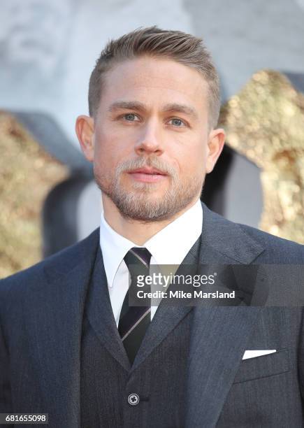 Charlie Hunnam attends the European premiere of "King Arthur: Legend of the Sword" at Cineworld Empire on May 10, 2017 in London, United Kingdom.