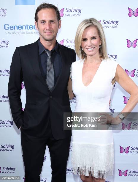 Actor Josh Lucas and Mistress of Ceremonies Dr. Jennifer Ashton attend the Solving Kids' Cancer Spring Celebration: 10 Years Of Hope And Healing at...