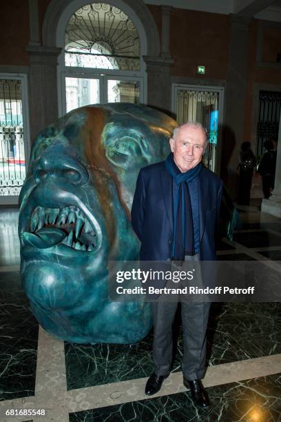 Francois Pinault attends Damien Hirst's exibition at Pallazzo Grassi during the 57th Venice Biennale on May 10, 2017 in Venice, Italy.