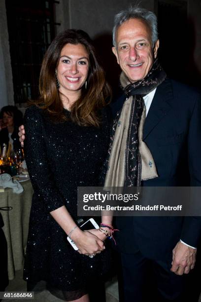 Cordelia de Castellane and Philippe de Riquels attend the Cini party during the 57th International Art Biennale on May 10, 2017 in Venice, Italy.