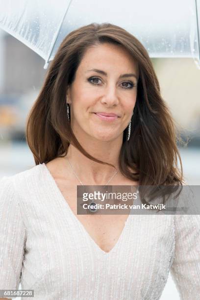 Princess Marie of Denmark arrivew at the Opera House on the ocassion of the celebration of King Harald and Queen Sonja of Norway 80th birthdays on...