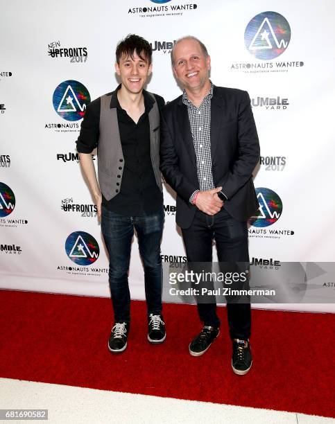 Producer/musician Kurt Hugo Schneider and head of original content at Sony Music Entertainment Lee Stimmel attend Astronauts Wanted and Rumble Yard...