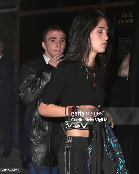 Rocco Ritchie attends King Arthur: Legend of the Sword - European film premiere after party held at The Bike Shed Motorcycle Club in Shoreditch on...