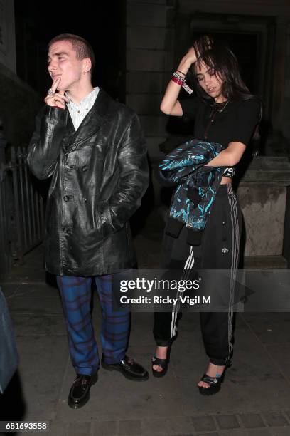 Rocco Ritchie attends King Arthur: Legend of the Sword - European film premiere after party held at The Bike Shed Motorcycle Club in Shoreditch on...