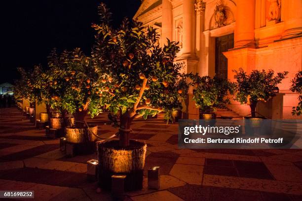 General view of the Cini party during the 57th International Art Biennale on May 10 on May 10, 2017 in Venice, Italy.