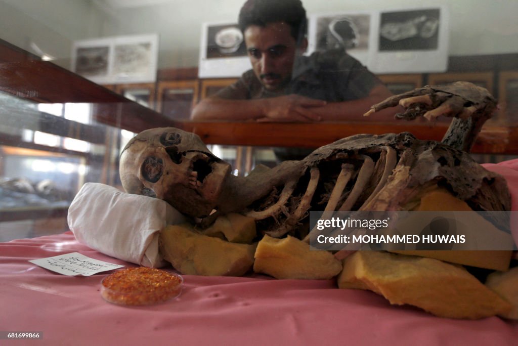 DOUNIAMAG-YEMEN-CONFLICT-ARCHAELOGY-MUMMIES