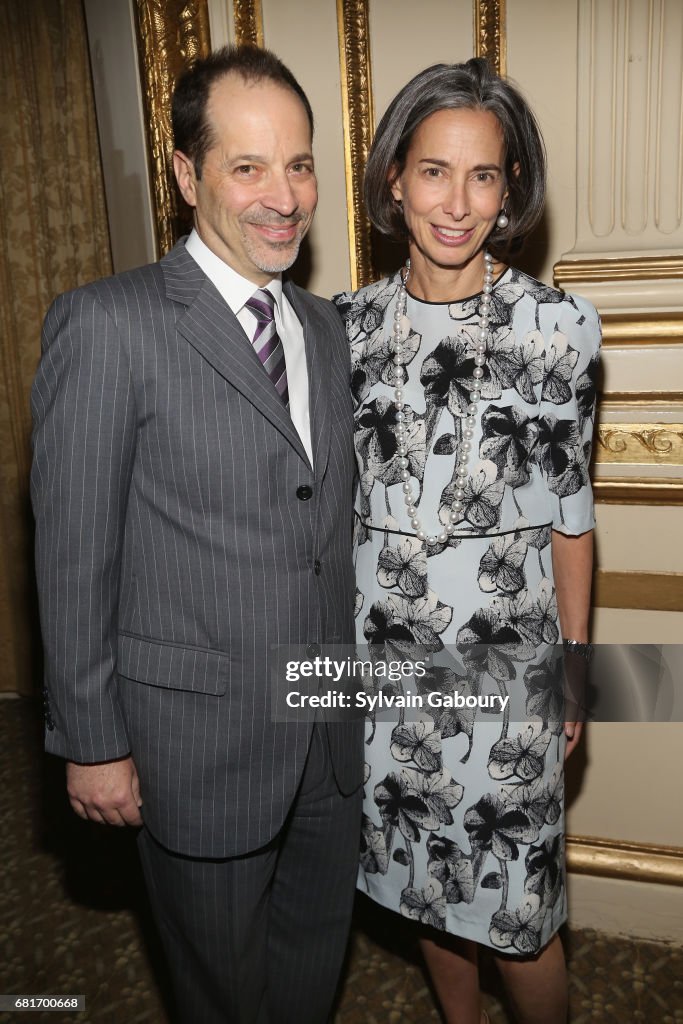 David Rieveschl David Rivel and Alice Tisch attend Annual Gala of The Jewish Board at ...