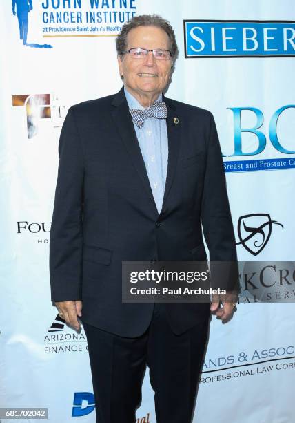 Actor Patrick Wayne attends the Associates For Breast and Prostate Cancer Studies' annual Mother's Day Luncheon at The Four Seasons Hotel Los Angeles...