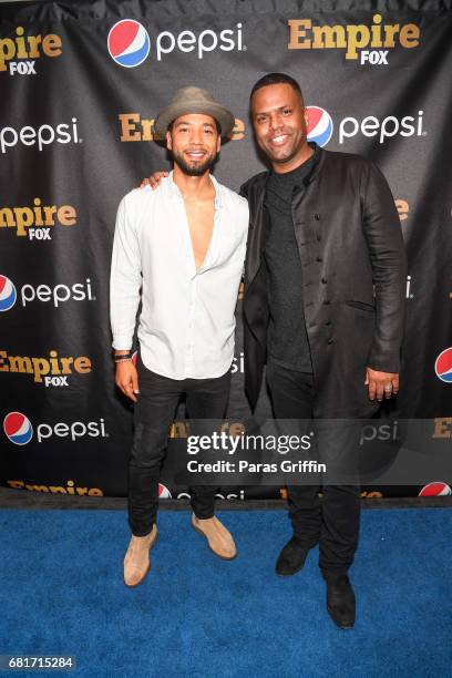 Actor Jussie Smollett and TV personality AJ Calloway host exclusive EMPIRE watch event and musical tribute premiere hosted by Pepsi at W Midtown...