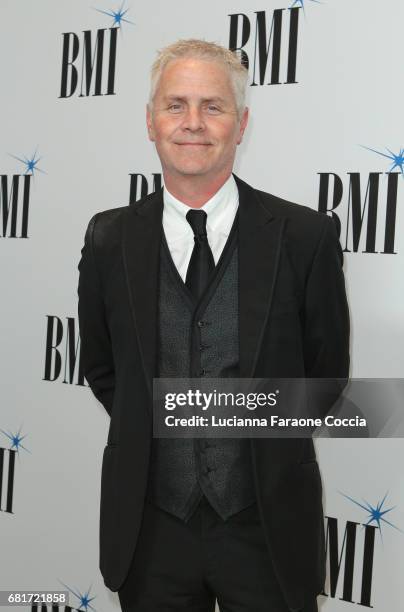 Composer Blake Neely attends the 2017 BMI Film, TV And Visual Media Awards at the Beverly Wilshire Four Seasons Hotel on May 10, 2017 in Beverly...