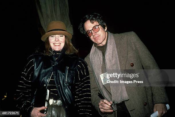 Diane Keaton and Warren Beatty circa 1982 in New York City.