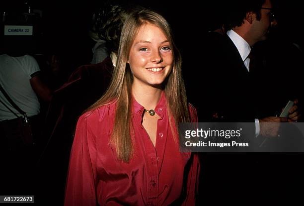 Jodie Foster circa 1981 in New York City.