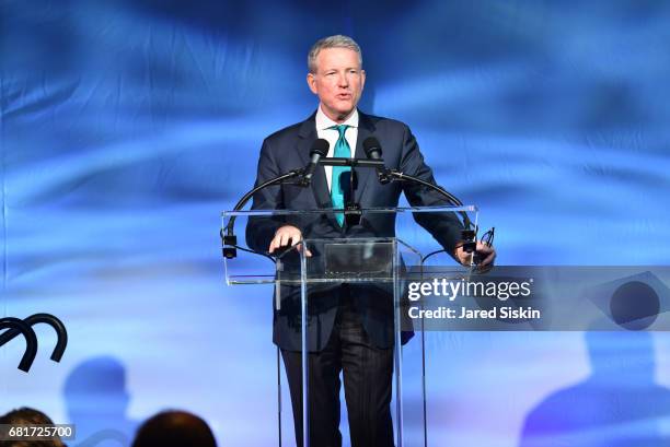 David Westin attends Lincoln Center's 44th Annual Real Estate and Construction Council Gala at Damrosch Park, Lincoln Center on May 10, 2017 in New...