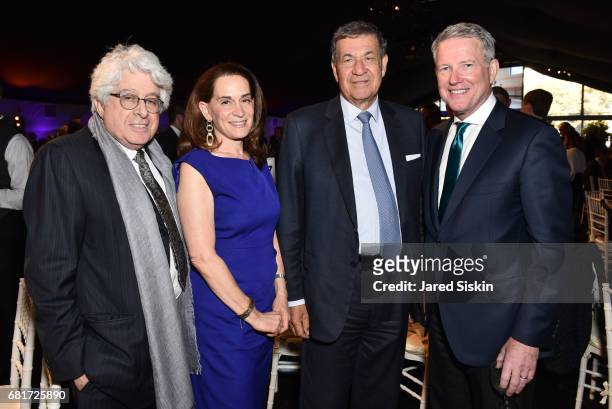 Jay Kriegel, Debora Spar, Joel Picket and David Westin attend Lincoln Center's 44th Annual Real Estate and Construction Council Gala at Damrosch...