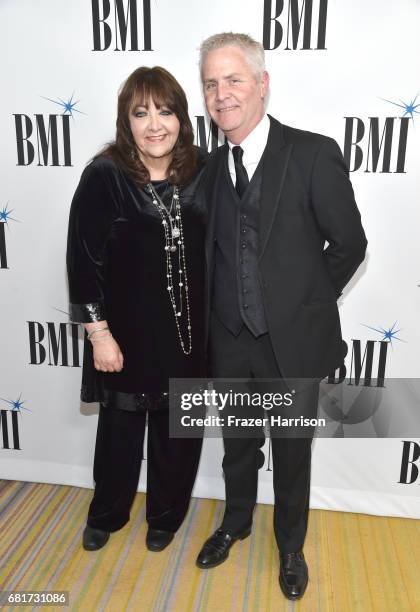 Film, TV & Visual Media Relations Doreen Ringer-Ross and composer Blake Neely at the 2017 Broadcast Music, Inc Film, TV & Visual Media Awards at the...