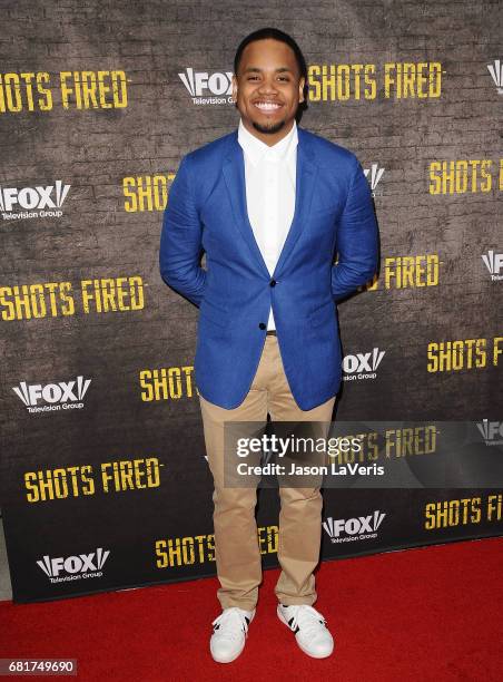 Actor Tristan Mack Wilds attends the "Shots Fired" FYC event at Saban Media Center on May 10, 2017 in North Hollywood, California.