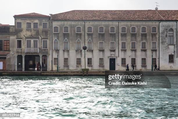 scenery of venice, italy - ユネスコ世界遺産 stock-fotos und bilder