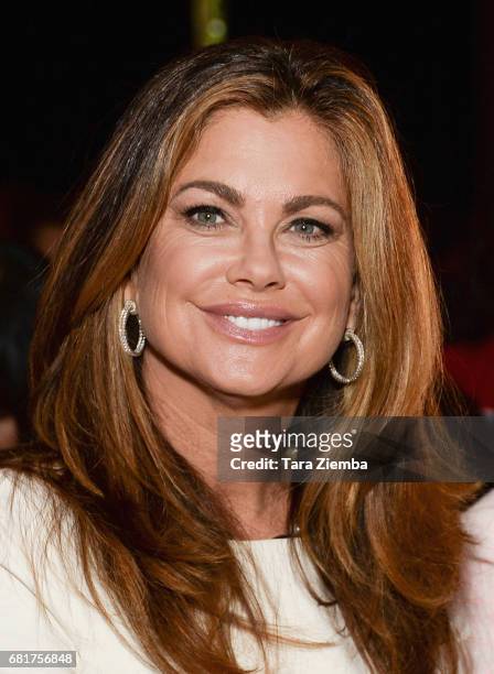 Ambassador/Model Kathy Ireland attends YWCA Greater Los Angeles' Annual Phenomenal Woman Of The Year Awards at Omni Los Angeles Hotel at California...