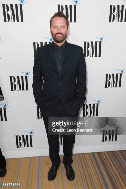 Composer Dustin O'Halloran arrives to the 2017 BMI Film, TV And Visual Media Awards at the Beverly Wilshire Four Seasons Hotel on May 10, 2017 in...