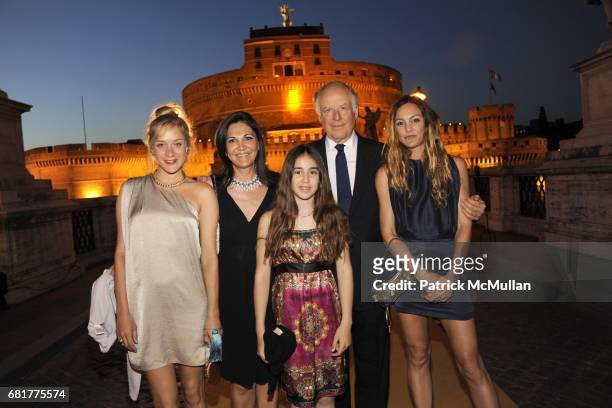Chloe Sevigny, Beatrice Bulgari, Ginevra Bulgari, Nicola Bulgari and Ludovica Amati attend BVLGARI 125th Anniversary Dinner Celebration - ARRIVALS at...