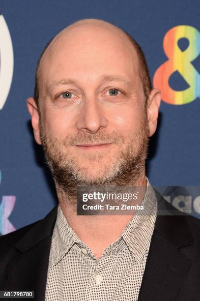 Executive Producer/Showrunner Michael Green arrives at the 'American Gods' advance screening In Partnership with GLAAD at The Paley Center for Media...