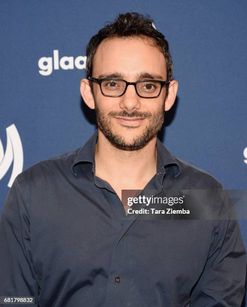 Actor Omid Abtahi attends STARZ's Presents A Special Screening Of 'American Gods' In Partnership With GLAAD at The Paley Center for Media on May 10,...