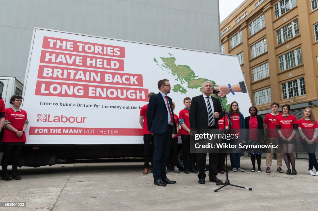 Ian Lavery Reveals Labour's First General Election Campaign Poster