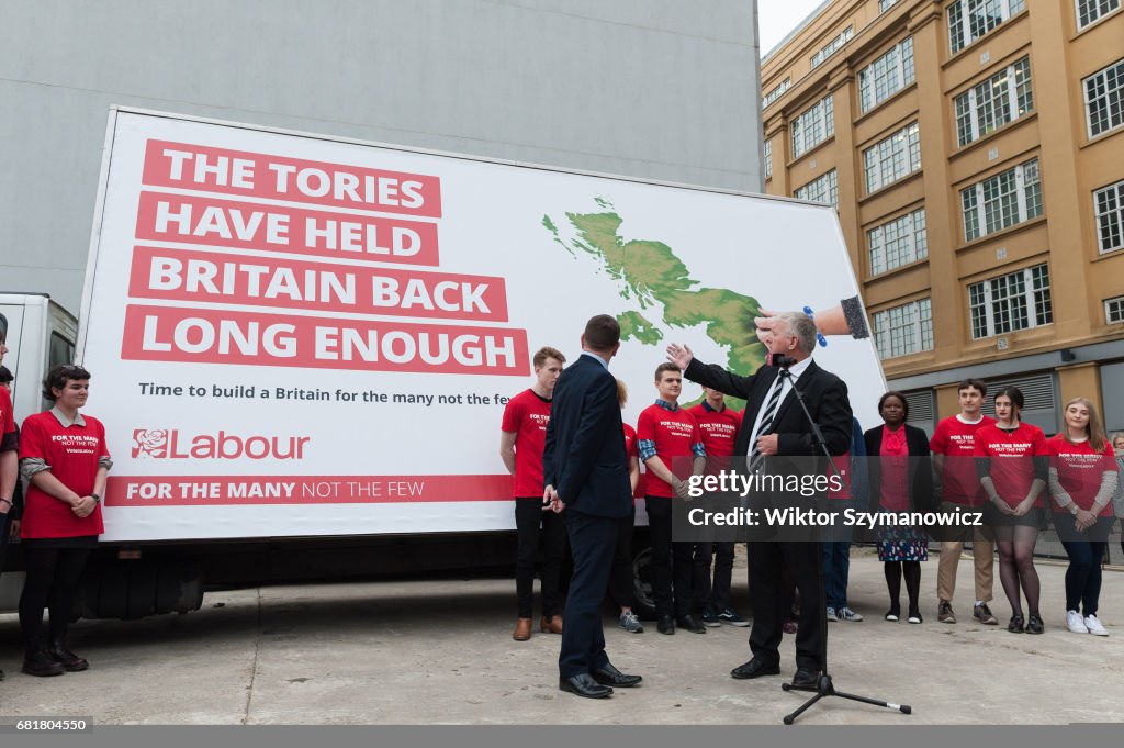 Ian Lavery Reveals Labour's First General Election Campaign Poster