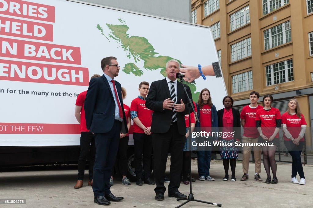 Ian Lavery Reveals Labour's First General Election Campaign Poster