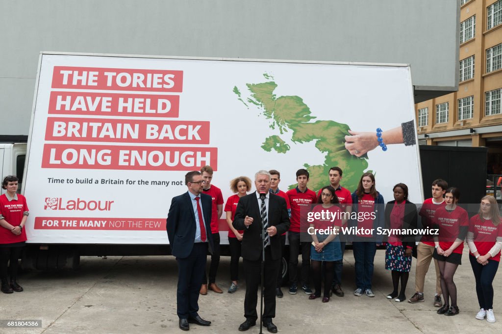 Ian Lavery Reveals Labour's First General Election Campaign Poster