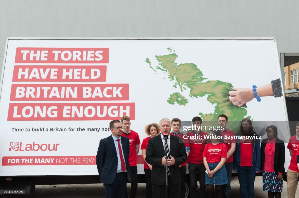 Ian Lavery Reveals Labour's First General Election Campaign Poster