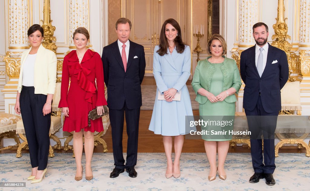 The Duchess Of Cambridge Visits Luxembourg