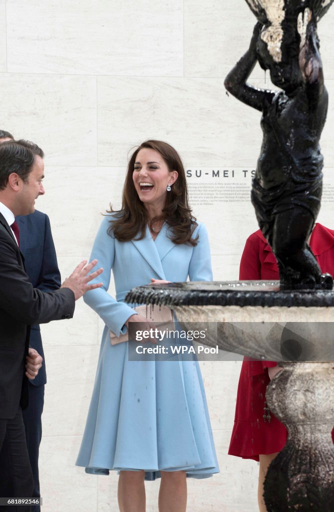 The Duchess Of Cambridge Visits Luxembourg
