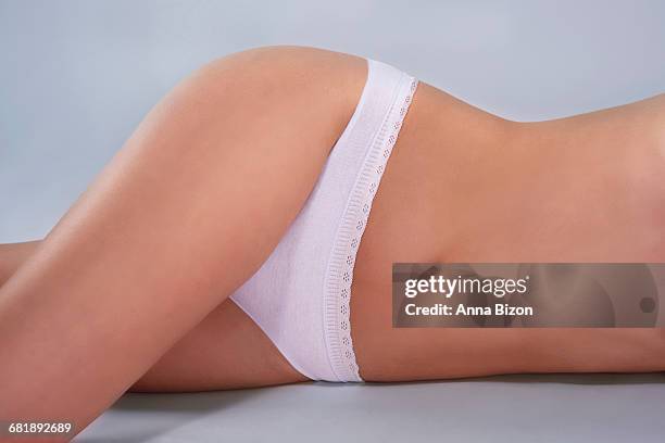 part of a womans body with natural shape. debica, poland  - perfect female body shape fotografías e imágenes de stock