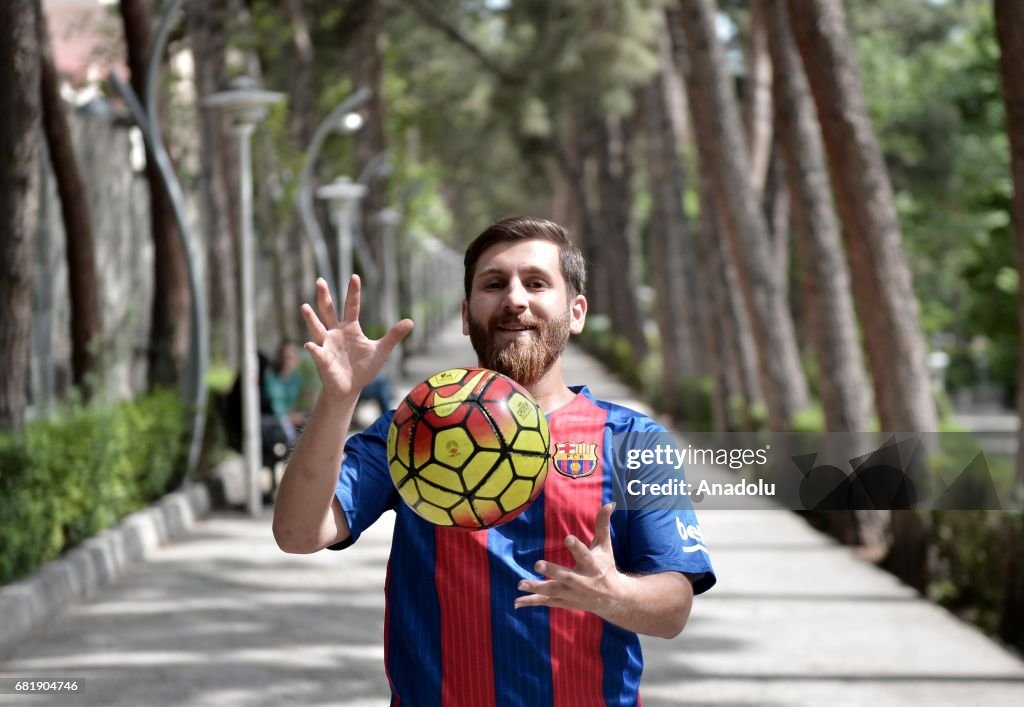 The Iranian Messi lookalike