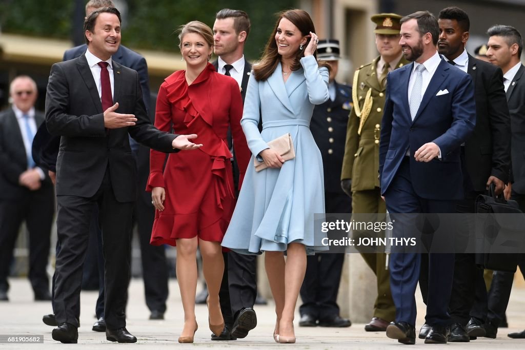 LUXEMBOURG-BRITAIN-ROYALS